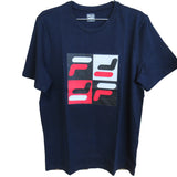 Fila Men's Crew Box Logo T-Shirt SM933693 ThatShoeStore