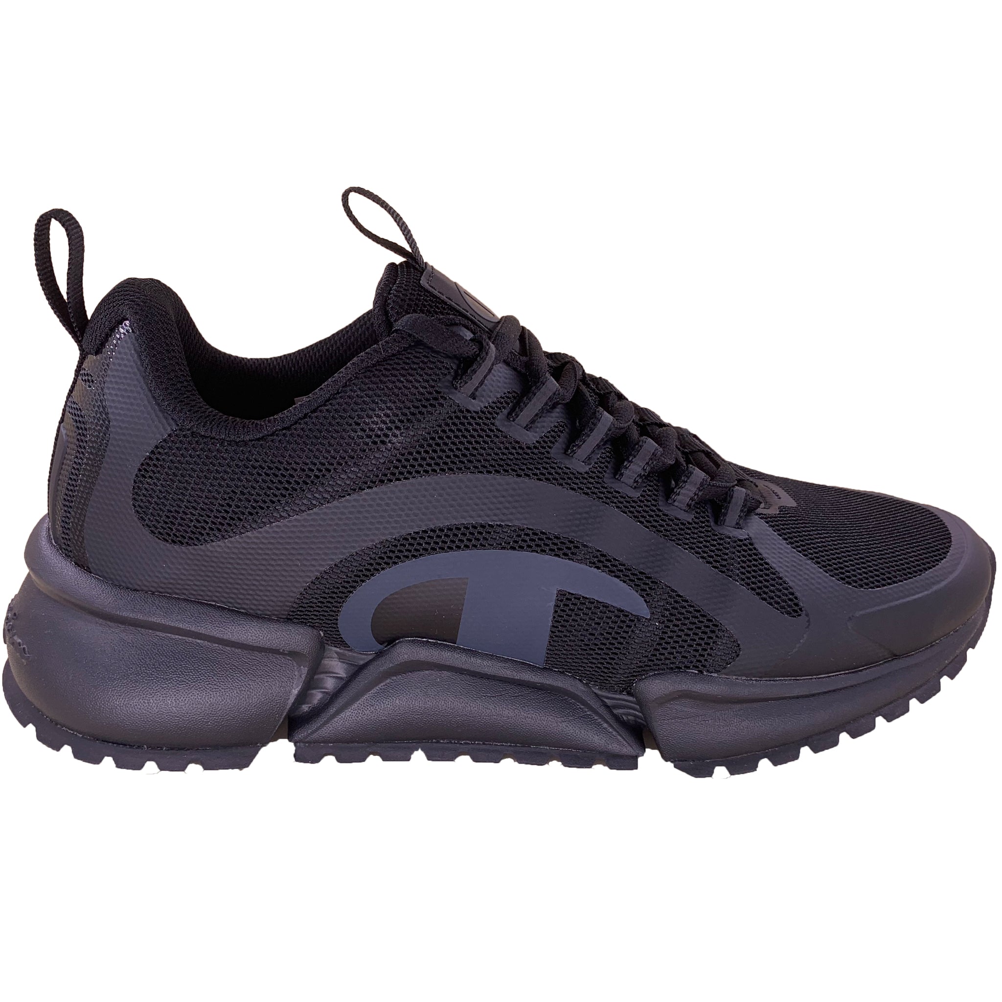 Champion sneakers black top