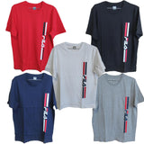 Fila Men's Vertical Stripe T-Shirt SM933696 ThatShoeStore