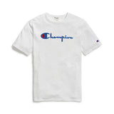 Champion Life Men's Heritage Tee, Flock 90s Logo T-Shirt ThatShoeStore