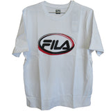 Fila Men's Abstract Oval Logo T-Shirt SM933692 ThatShoeStore