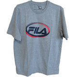 Fila Men's Abstract Oval Logo T-Shirt SM933692 ThatShoeStore