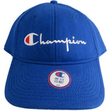 Champion Life Reverse Weave Dad Hat Script Logo ThatShoeStore