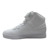 Fila Mens Vulc 13 MP Mid Plus Leather White Black ThatShoeStore