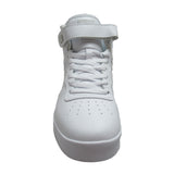 Fila Mens 1CM00347 Vulc 13 MP Mid Plus Leather White Black Casual Shoes ThatShoeStore